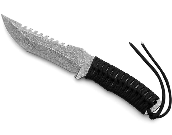 58HRC Outdoor High Hardness 8CR13 Straight Knife Multi-purpose Portable for Self-Defense Survial Climbing Riding Camping