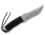 58HRC Outdoor High Hardness 8CR13 Straight Knife Multi-purpose Portable for Self-Defense Survial Climbing Riding Camping