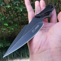 Fixed Blade Tactical Fighters Wood Handle Knife