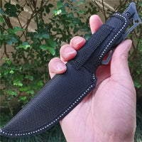 Fixed Blade Tactical Fighters Wood Handle Knife