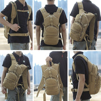 Tactical Full Hydration Outdoor Survival Pack With 3L Bladder