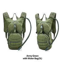 Tactical Full Hydration Outdoor Survival Pack With 3L Bladder