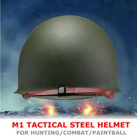 US Army M1 Tactical Helmet WWII Steel Reproduction