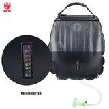 5 Gallon Portable Outdoor Mountaineering Solar Shower Bag