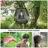 5 Gallon Portable Outdoor Mountaineering Solar Shower Bag