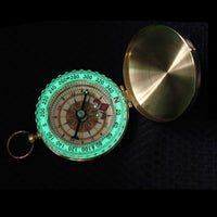 Lightweight Emergency Brass Compass For Outdoor Navigation