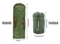 Camping Sleeping Bag for 15~5 Degree Camouflage Design