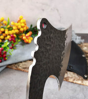 Manual Forged Slaughter Cleaver Field Survival Chopping Axe