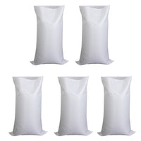 5/10Pcs Flood Control Sand Bag Empty Flood Resistant Plastic Fabric Heavy Duty Thick Sandbag