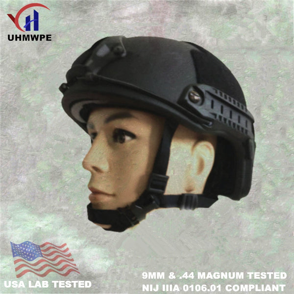 DEWBest UHMWPE Ballistic NIJ IIIA USA OBL TESTED Helmet