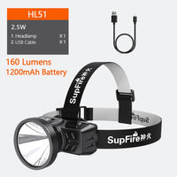 HL51/HL52 LED Headlight 4 Mode Head Lamp