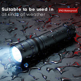 S33-A Mini LED flashlight Ultra Bright waterproof USB Charging Multi-function torch