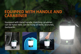 T31 Portable Searchlight White/Warm Light Outdoor Camping USB Rechargeable