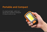 G21 USB Rechargeable Portable LED Flashlight Magnet Design with Power Bank Function