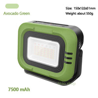 10000Mah Portable Camping Lamp IP65 Waterproof Flashlight Solar Camping Spotlight Emergency Rechargeable Magnetic Led Work Light